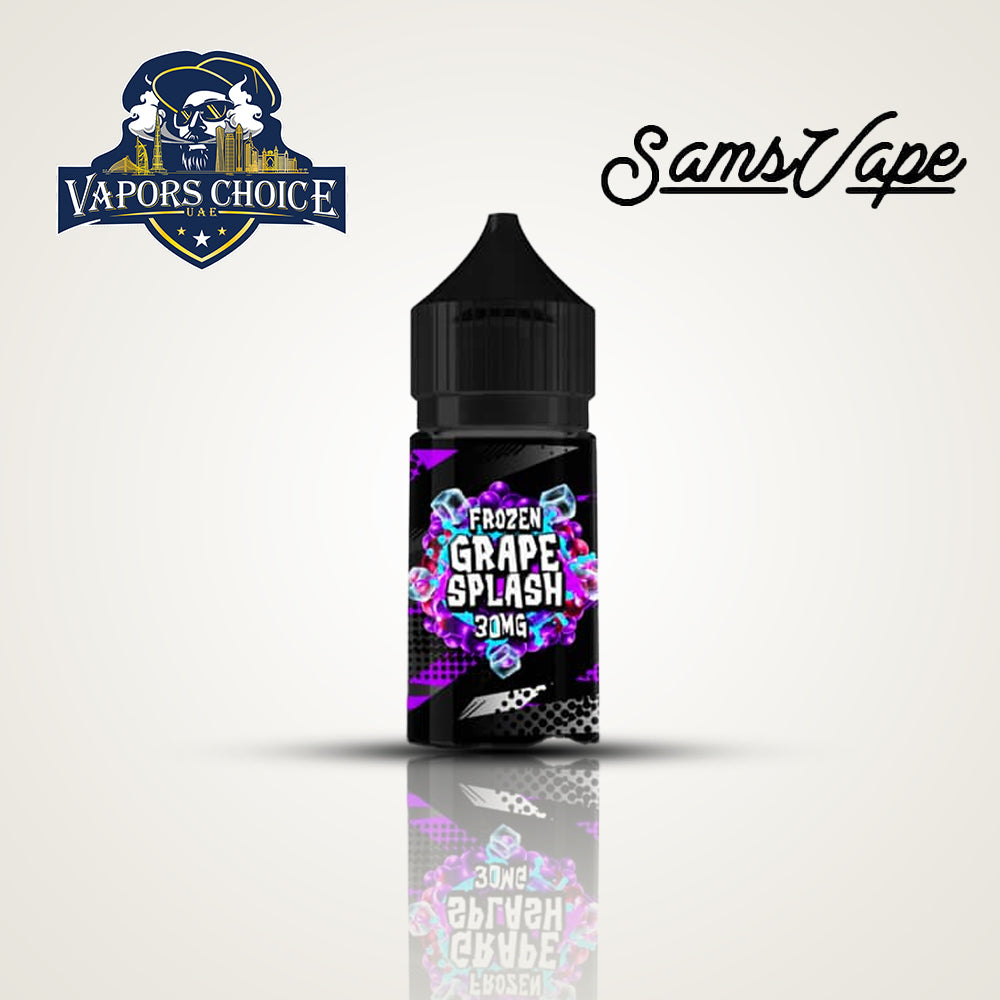 SAMS VAPE 30ML SALTNIC Frozen Grape Splash Al Sharjah
